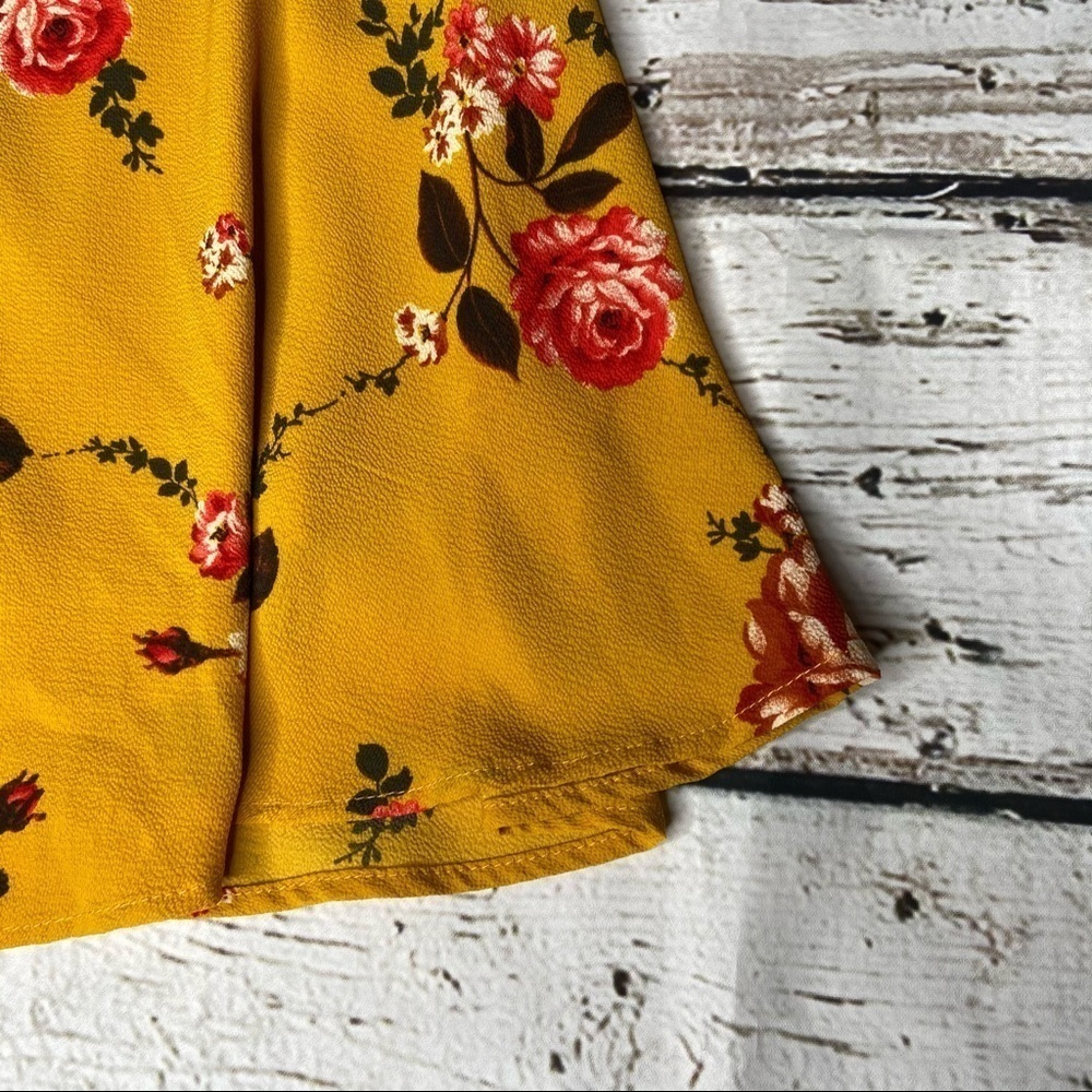 NWT Altar'd State Floral Print Ruffle Dress Size M - Picture 6 of 8